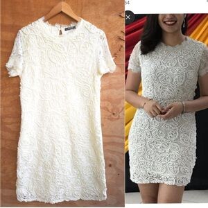 Zara short lace elegant dress